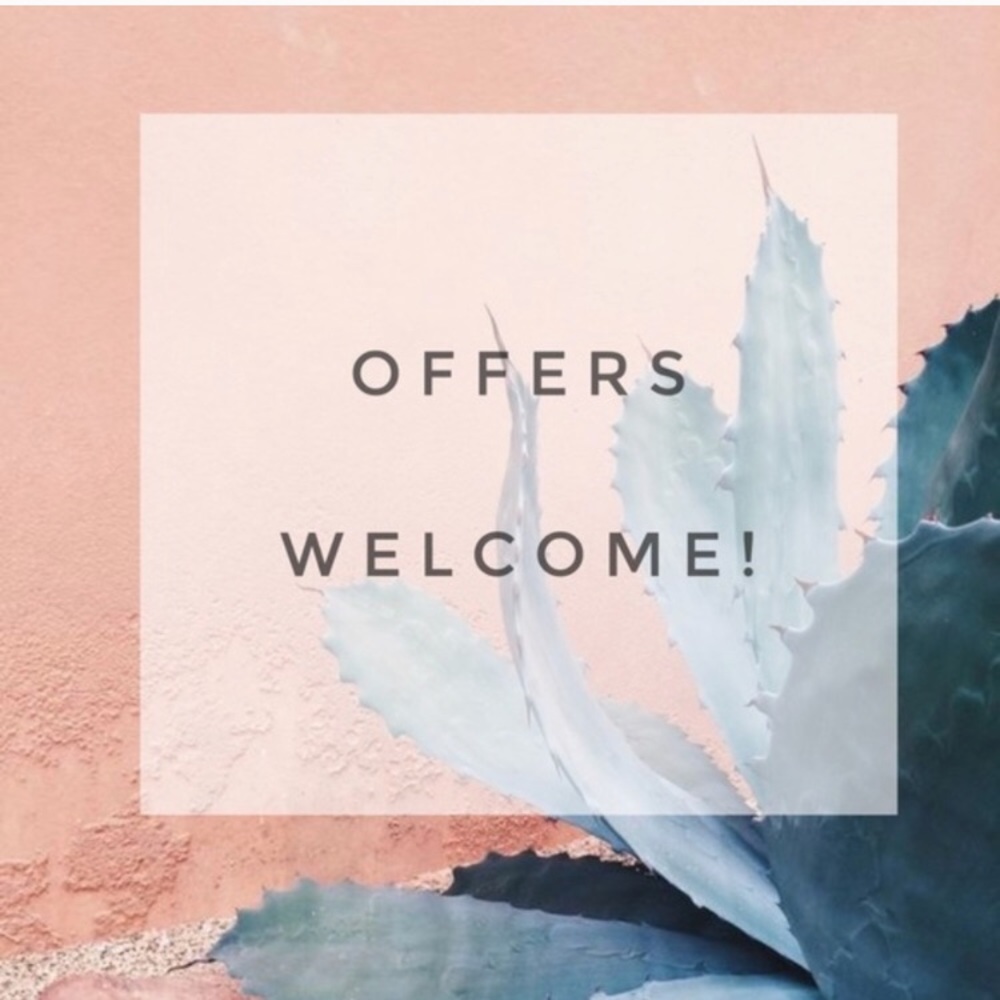 Offers Welcome!